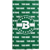 Chad & Jake Babson Beavers 30" x 60" Personalized Repeat Vertical Towel