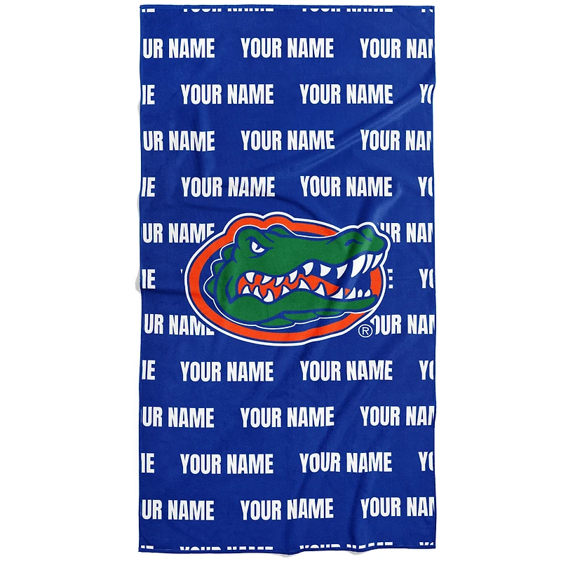 Chad & Jake Florida Gators 30" x 60" Personalized Repeat Vertical Towel