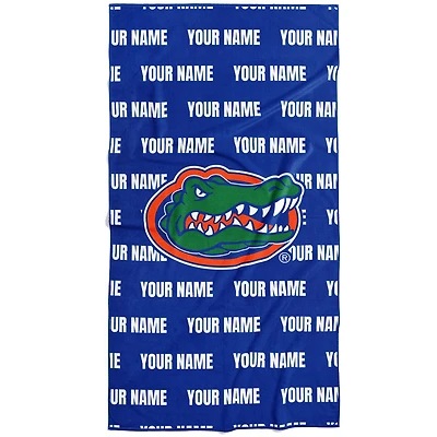 Chad & Jake Florida Gators 30" x 60" Personalized Repeat Vertical Towel