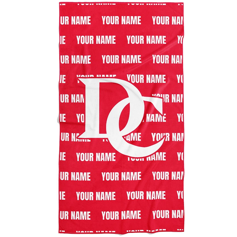 Chad & Jake Davidson Wildcats 30" x 60" Personalized Repeat Vertical Towel