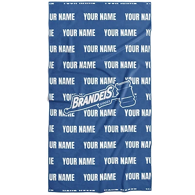 Chad & Jake Brandeis University Judges 30" x 60" Personalized Repeat Vertical Towel