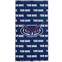 Chad & Jake Florida Atlantic Owls 30" x 60" Personalized Repeat Vertical Towel