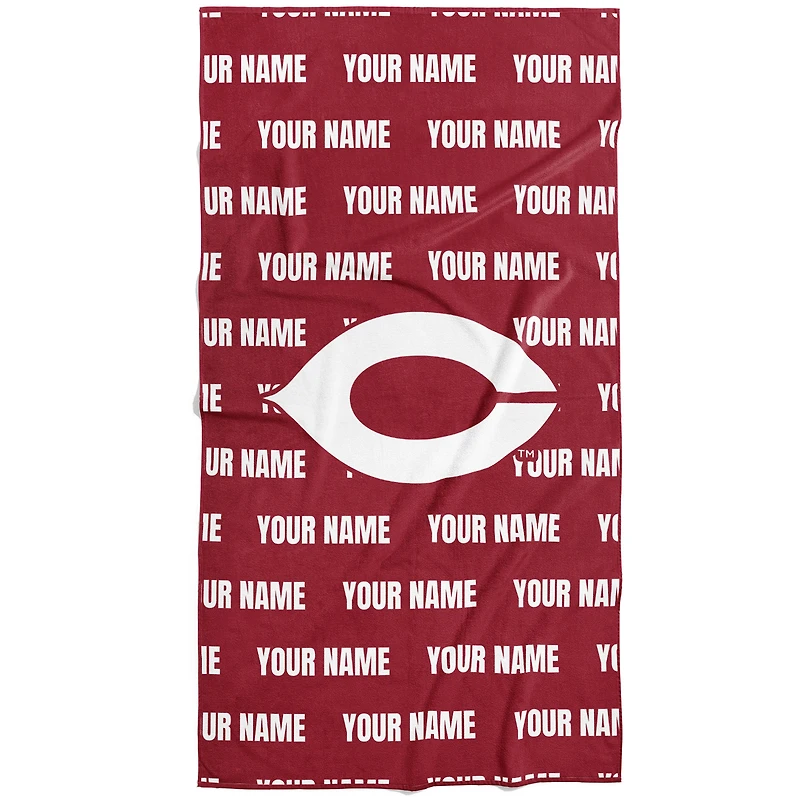 Chad & Jake UChicago Maroons 30" x 60" Personalized Repeat Vertical Towel