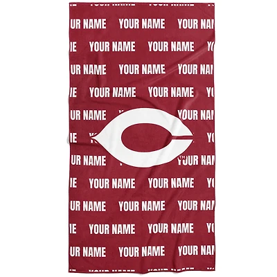 Chad & Jake UChicago Maroons 30" x 60" Personalized Repeat Vertical Towel