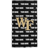 Chad & Jake Wake Forest Demon Deacons 30" x 60" Personalized Repeat Vertical Towel