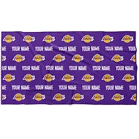 Chad & Jake Los Angeles Lakers 30" x 60" Personalized Repeat Logo Horizontal Towel