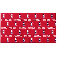 Chad & Jake NBA 30" x 60" Personalized Repeat Logo Horizontal Towel