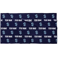 Chad & Jake Seattle Kraken 30" x 60" Personalized Repeat Logo Horizontal Towel