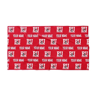 Chad & Jake Boston University 30" x 60" Personalized Repeat Logo Horizontal Towel