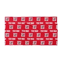 Chad & Jake Boston University 30" x 60" Personalized Repeat Logo Horizontal Towel