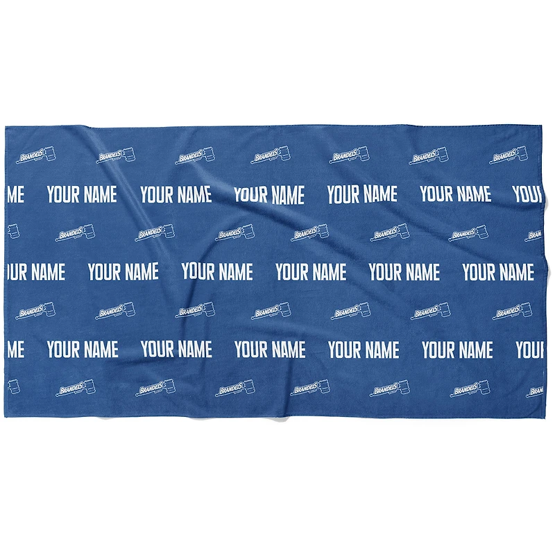 Chad & Jake Brandeis University Judges 30" x 60" Personalized Repeat Logo Horizontal Towel