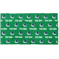 Chad & Jake Vancouver Canucks 30" x 60" Personalized Repeat Logo Horizontal Towel