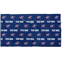 Chad & Jake Columbus Blue Jackets 30" x 60" Personalized Repeat Logo Horizontal Towel