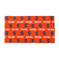 Chad & Jake Syracuse Orange 30" x 60" Personalized Repeat Logo Horizontal Towel