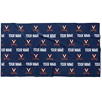 Chad & Jake Virginia Cavaliers 30" x 60" Personalized Repeat Logo Horizontal Towel
