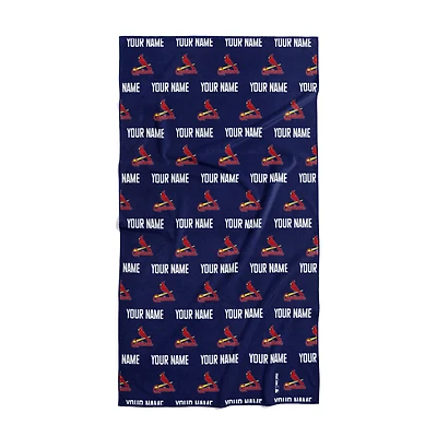 Chad & Jake St. Louis Cardinals 30" x 60" Personalized Repeat Logo Vertical Towel