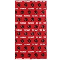 Chad & Jake Toronto Raptors 30" x 60" Personalized Repeat Logo Vertical Towel