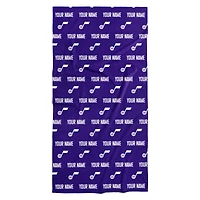 Chad & Jake Utah Jazz 30" x 60" Personalized Repeat Logo Vertical Towel