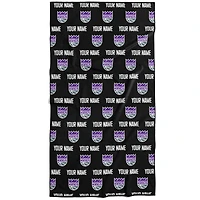Chad & Jake Sacramento Kings 30" x 60" Personalized Repeat Logo Vertical Towel