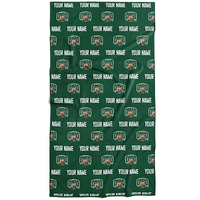 Chad & Jake Ohio Bobcats 30" x 60" Personalized Repeat Logo Vertical Towel