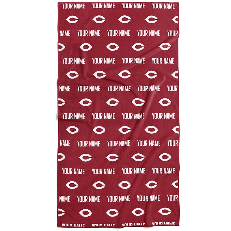 Chad & Jake UChicago Maroons 30" x 60" Personalized Repeat Logo Vertical Towel