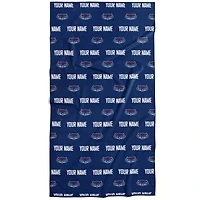Chad & Jake Florida Atlantic Owls 30" x 60" Personalized Repeat Logo Vertical Towel