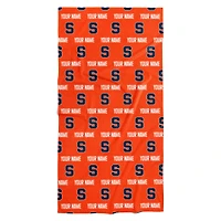 Chad & Jake Syracuse Orange 30" x 60" Personalized Repeat Logo Vertical Towel