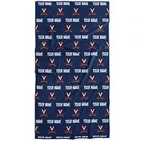 Chad & Jake Virginia Cavaliers 30" x 60" Personalized Repeat Logo Vertical Towel