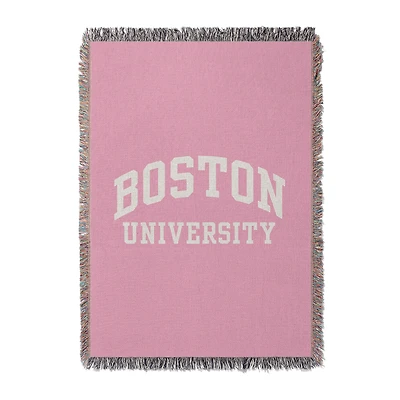 Chad & Jake Boston University Woven Blanket