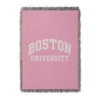 Chad & Jake Boston University Woven Blanket