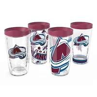 Tervis Colorado Avalanche Four-Pack 16oz. Classic Tumbler Set