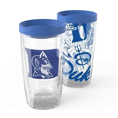 Tervis Duke Blue Devils 2-Pack 16oz. Competitor & Emblem Tumbler Set