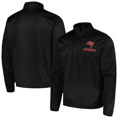 Men's Dunbrooke Black Tampa Bay Buccaneers All-Star Tech Quarter-Zip Jacket
