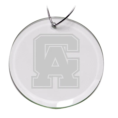 Central Alabama Community College Trojans 3'' Round Glass Ornament