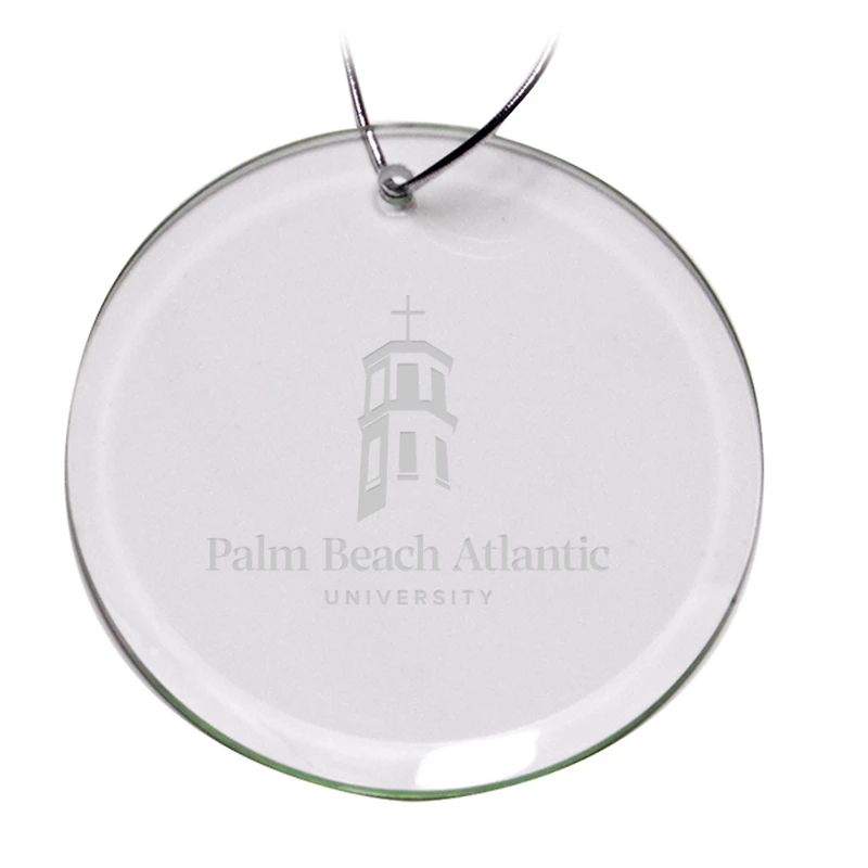 Palm Beach Atlantic Sailfish 3'' Round Glass Ornament