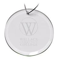 Wallace Governors 3'' Round Glass Ornament