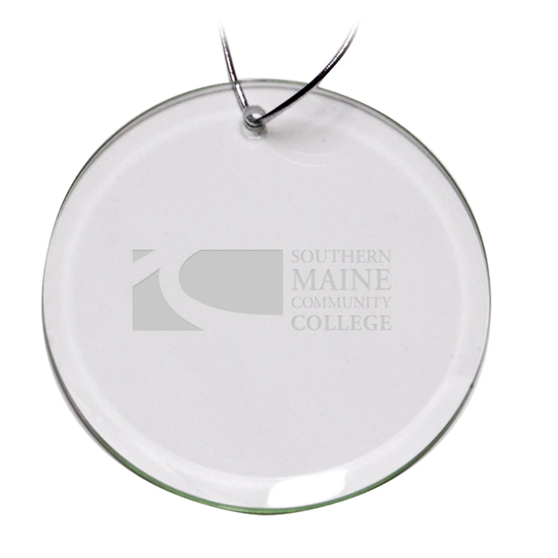 SMCC SeaWolves 3'' Round Glass Ornament