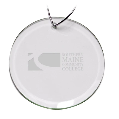 SMCC SeaWolves 3'' Round Glass Ornament