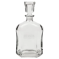 Husson University Eagles 23.75oz. Crystal Whisky Decanter