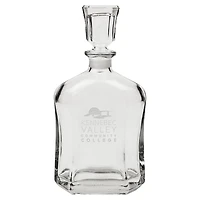 Kennebec Valley Community College 23.75oz. Crystal Whisky Decanter