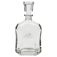 Madisonville Community College 23.75oz. Crystal Whisky Decanter
