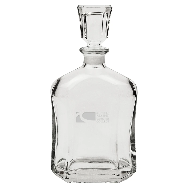 SMCC SeaWolves 23.75oz. Crystal Whisky Decanter