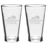 Southcentral Community and Technical College 16oz. 2-Piece Classic Pub Glass Set