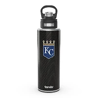 Tervis Kansas City Royals 40oz. Carbon Fiber Wide Mouth Water Bottle