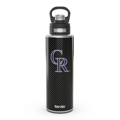 Tervis Colorado Rockies 40oz. Carbon Fiber Wide Mouth Water Bottle