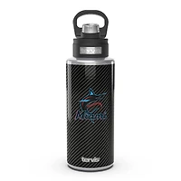 Tervis Miami Marlins 32oz. Carbon Fiber Wide Mouth Bottle
