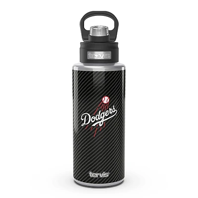 Tervis Los Angeles Dodgers 32oz. Carbon Fiber Wide Mouth Bottle