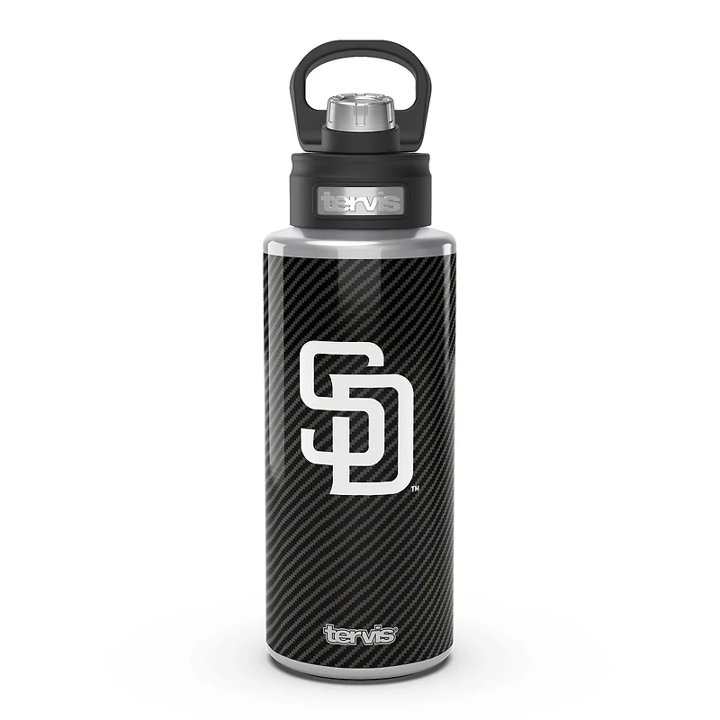 Tervis San Diego Padres 32oz. Carbon Fiber Wide Mouth Bottle