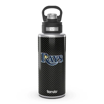 Tervis Tampa Bay Rays 32oz. Carbon Fiber Wide Mouth Bottle