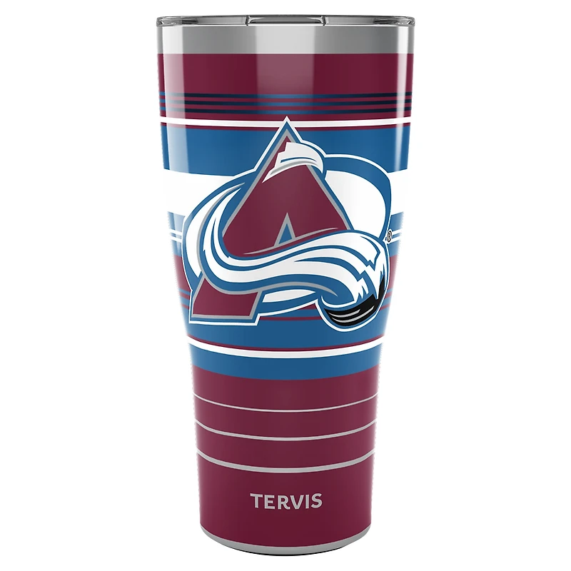 Tervis Colorado Avalanche 30oz. Hype Stripes Stainless Steel Tumbler